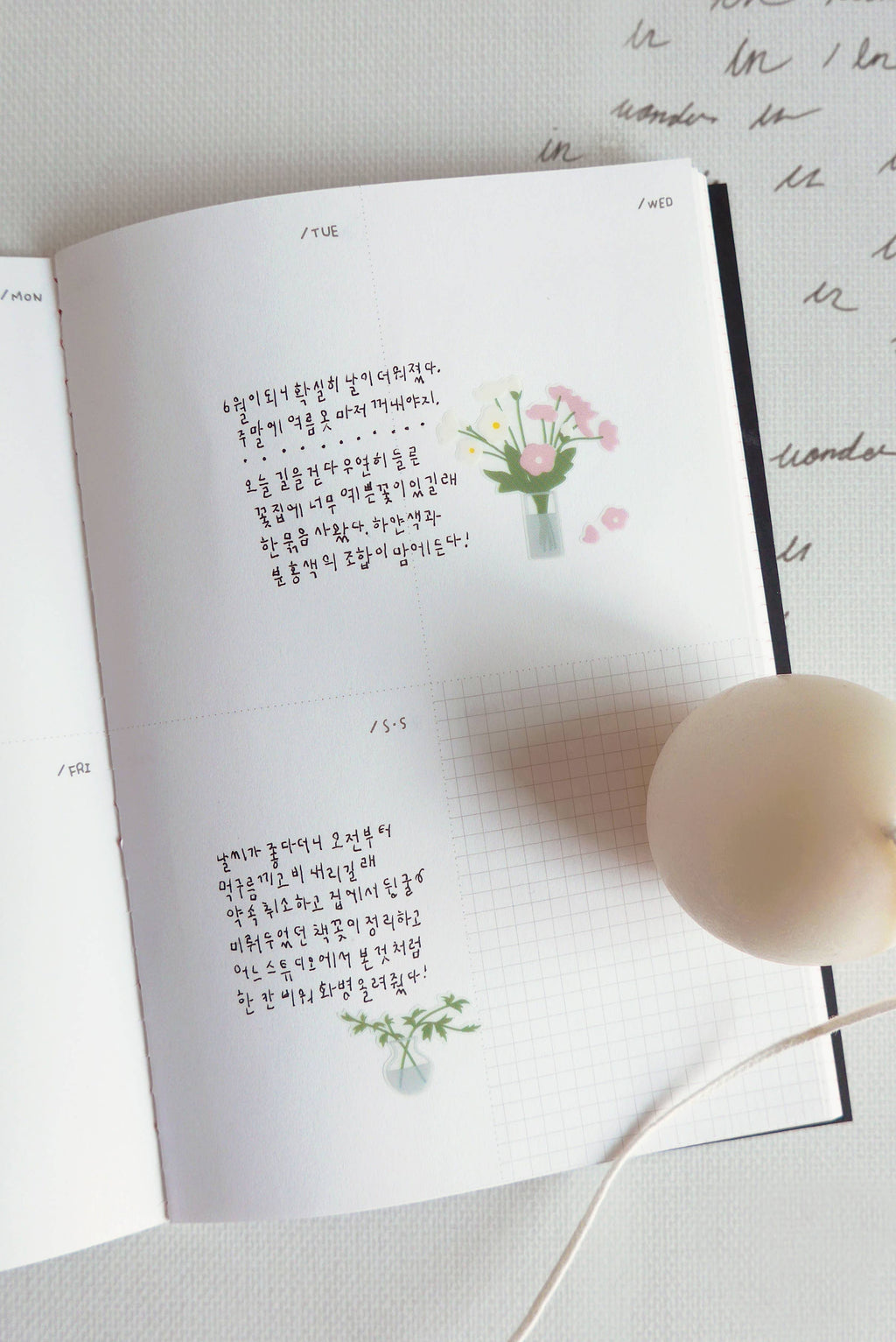 Planche stickers "Fleurs"