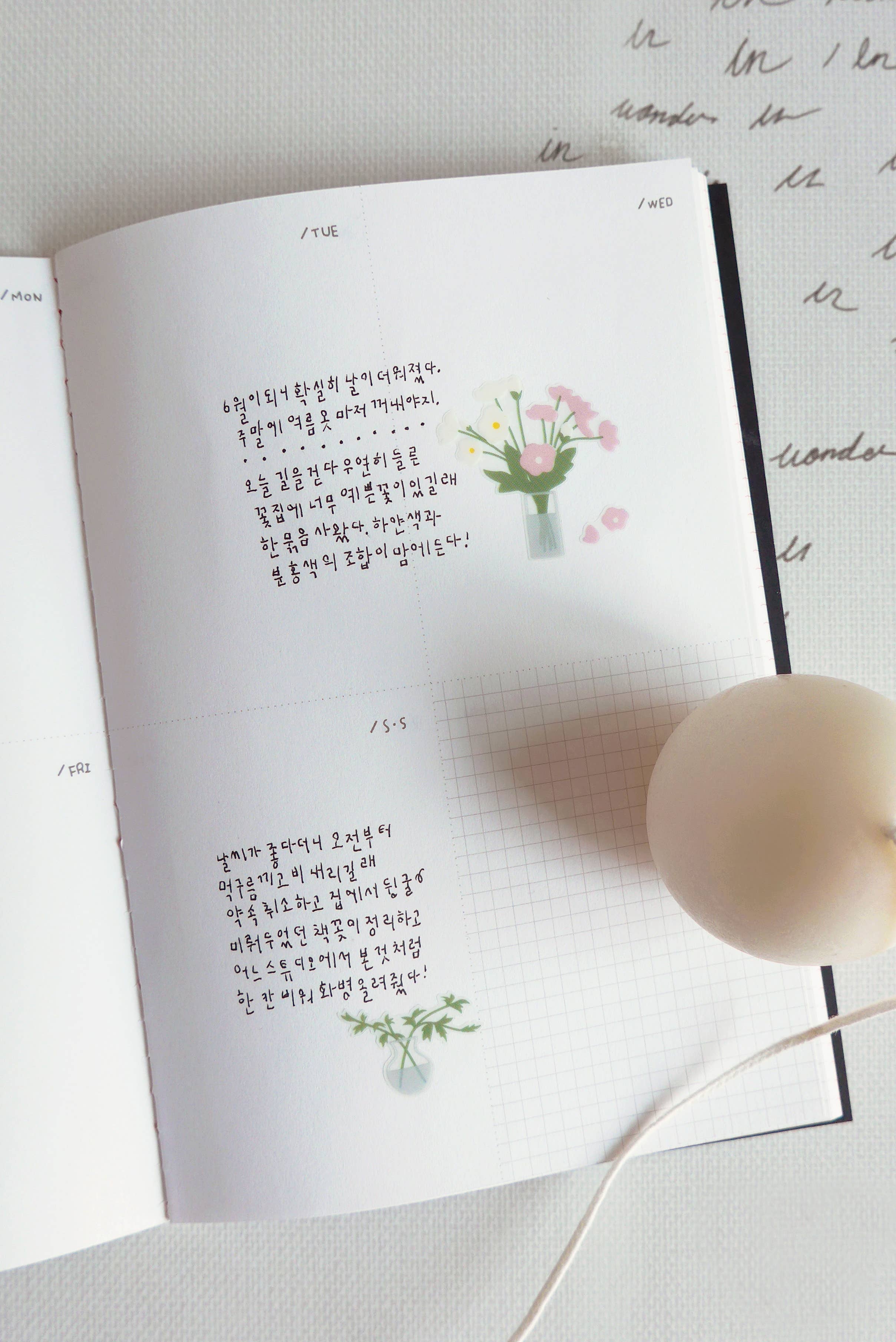 Planche stickers "Fleurs"