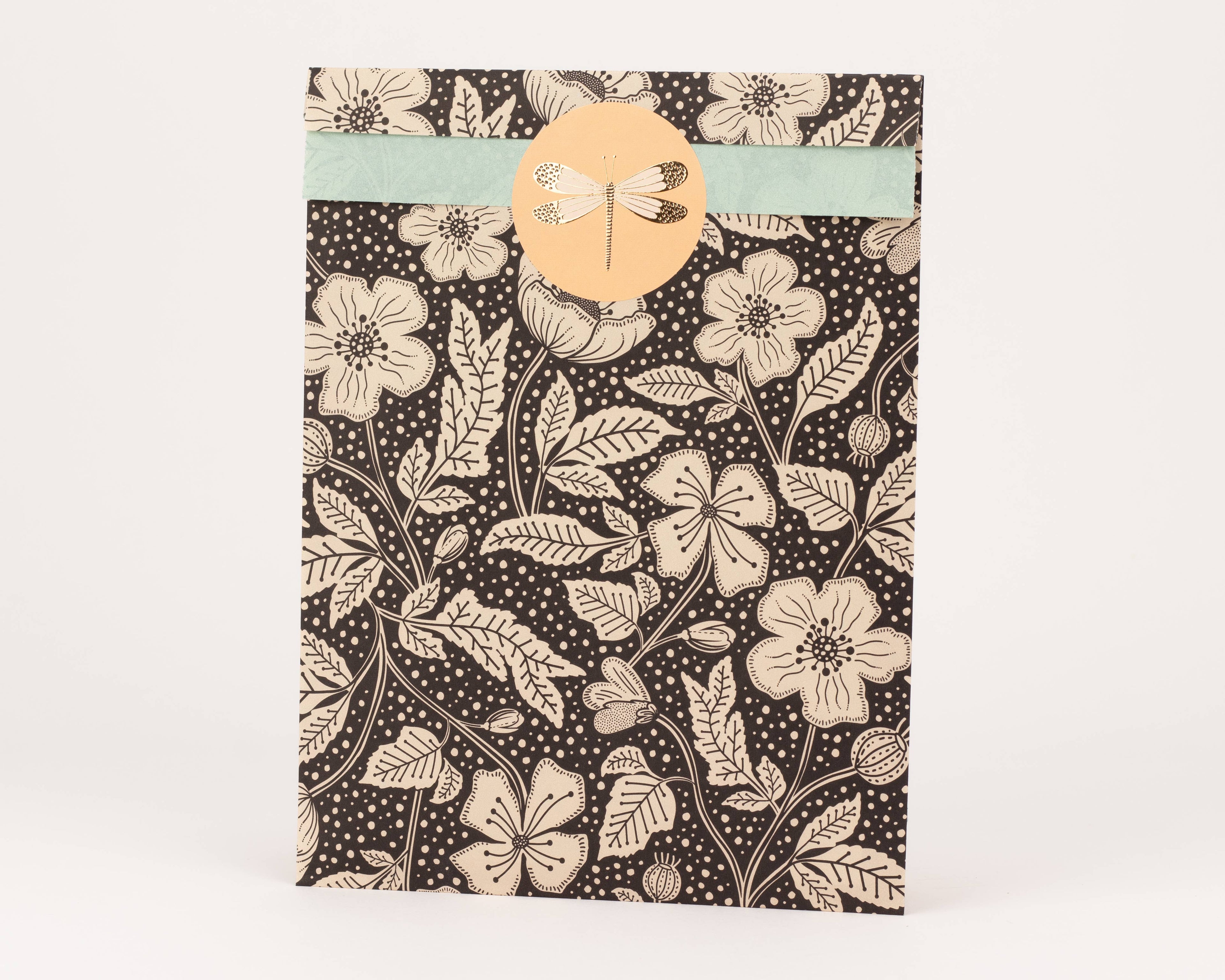 Pochette cadeau - coquelicot  (petit)