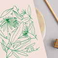 Carte postale - Carte double Hello avec enveloppe - My lovely thing | Camille Cauvez