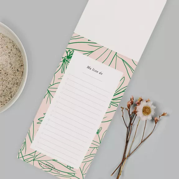 Bloc Notes "Feuillage"