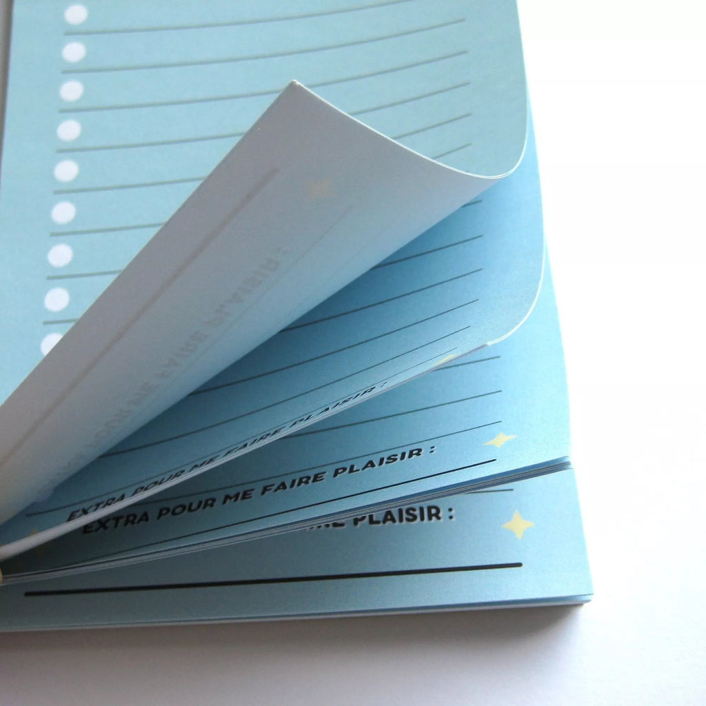 Bloc-notes planificateur - Liste de courses