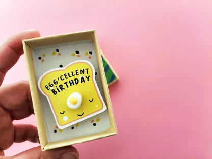 Boîte diorama anniversaire - Egg'cellent Birthday