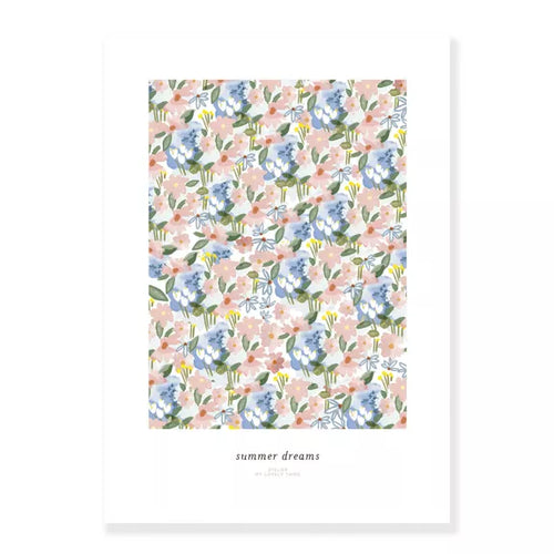 Affiche florale - Summer Dreams – Une parenthèse florale