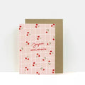 Carte anniversaire - Joyeux Anniversaire - Belle de mai