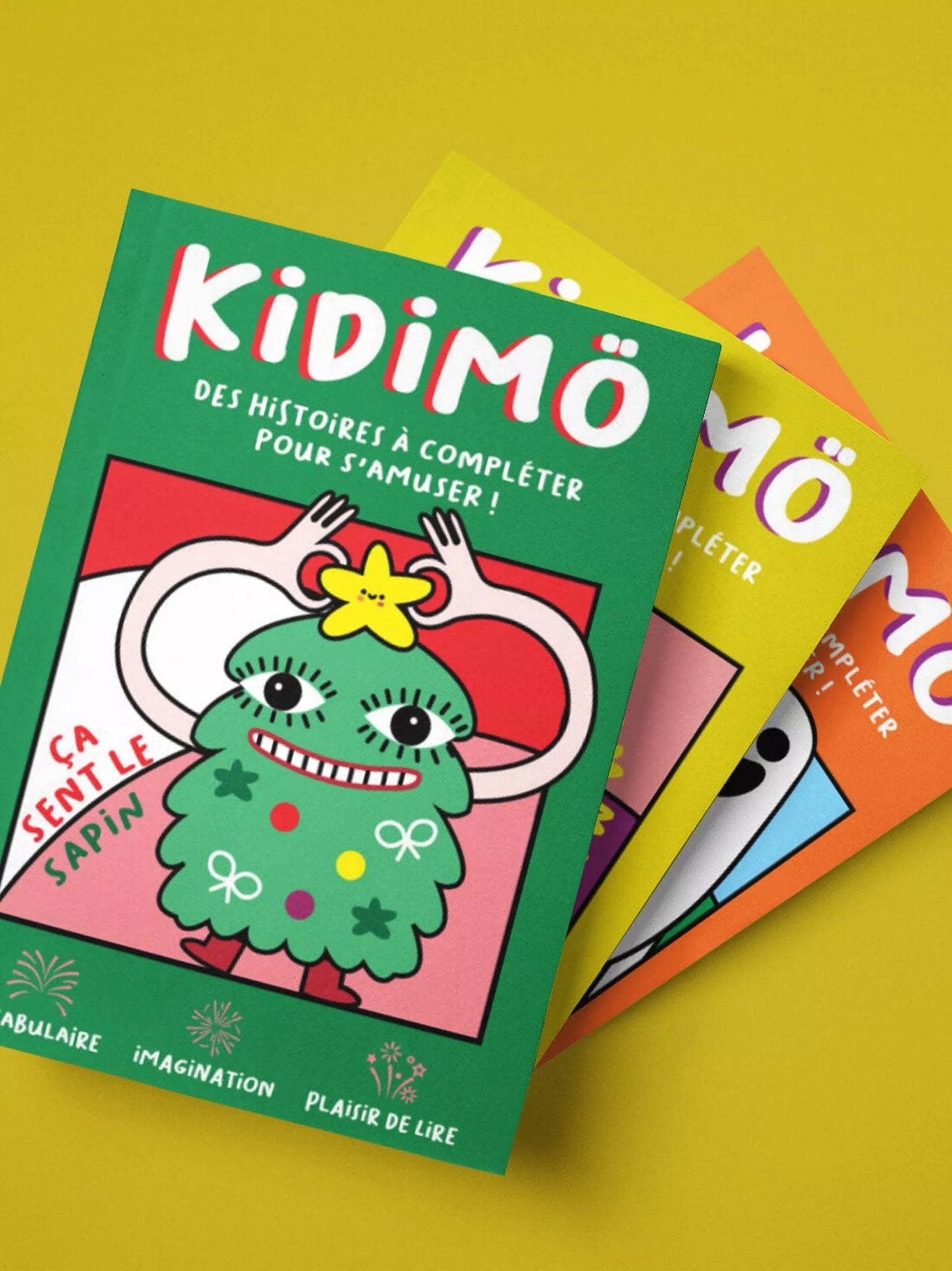 Livre jeu enfants KIMOMÖ "ça sent le sapin !"