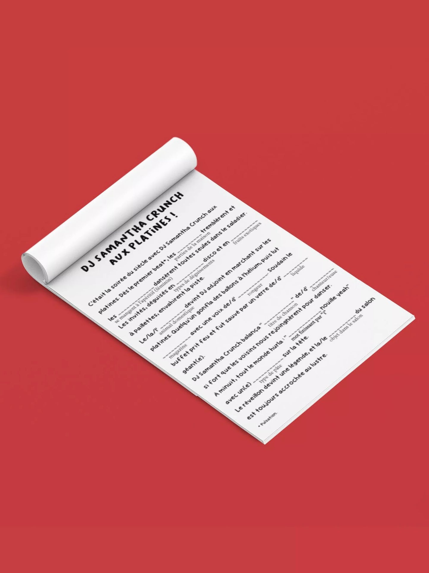 Livre jeu enfants KIMOMÖ "ça sent le sapin !"