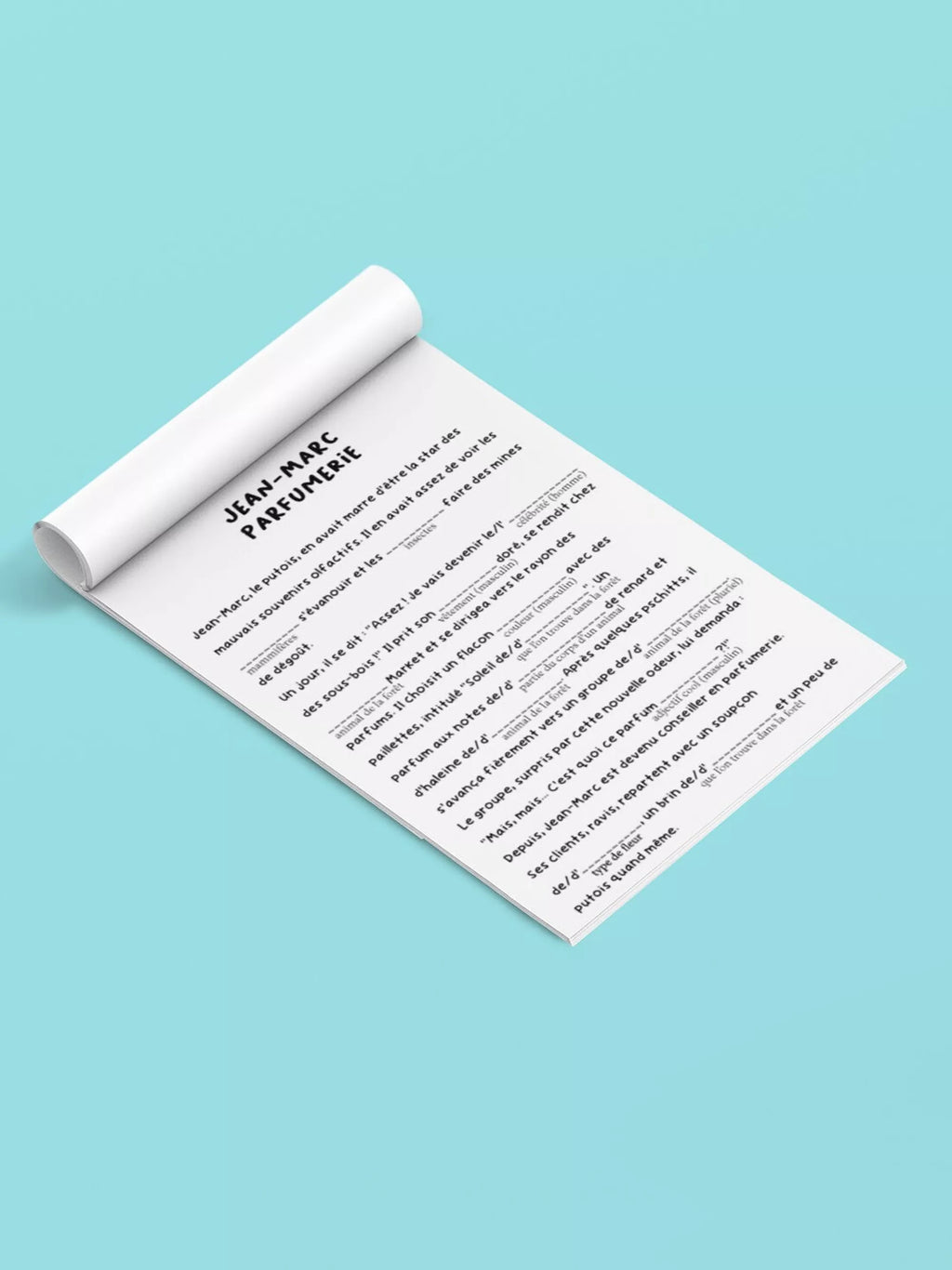 Livre jeu enfants KIMOMÖ "Les animaux"