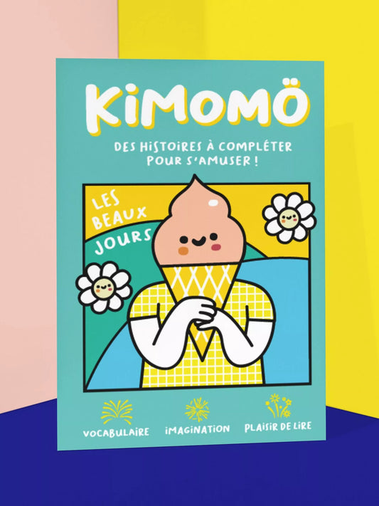Livre jeu enfants KIMOMÖ "Les beaux jours"