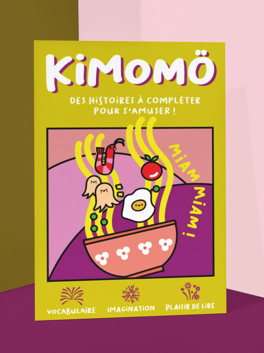Livre jeu enfants KIMOMÖ "Miam miam"