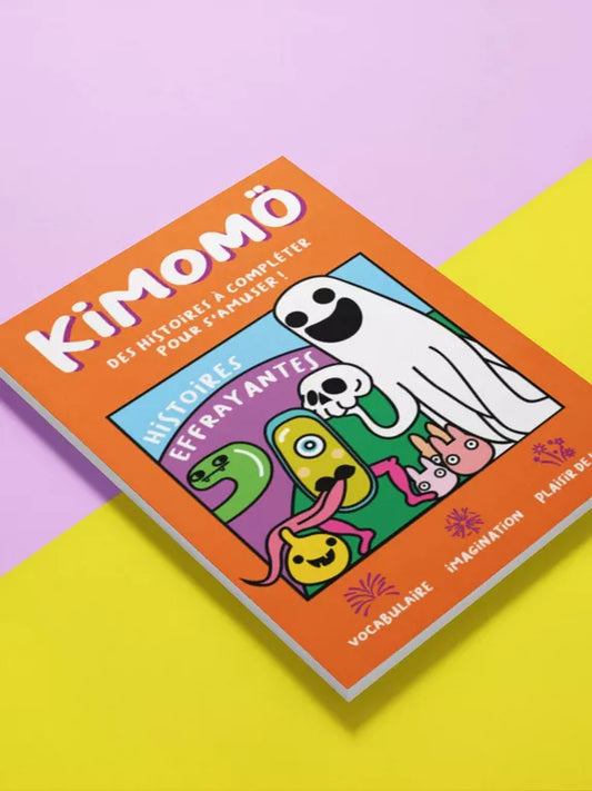 Livre jeu enfants KIMOMÖ "Histoires effrayantes"