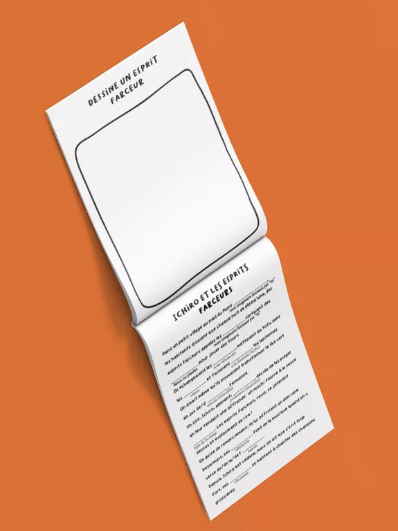 Livre jeu enfants KIMOMÖ "Histoires effrayantes"