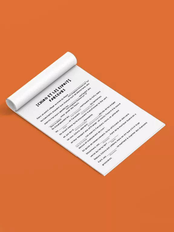 Livre jeu enfants KIMOMÖ "Histoires effrayantes"