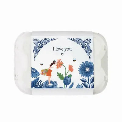 Boite de 6 bombes de fleurs I love you - Blossombs