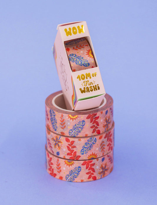 Washi tape Winter Wonder Leaves