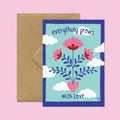 Carte postale - Everything grows with love | Camille Cauvez
