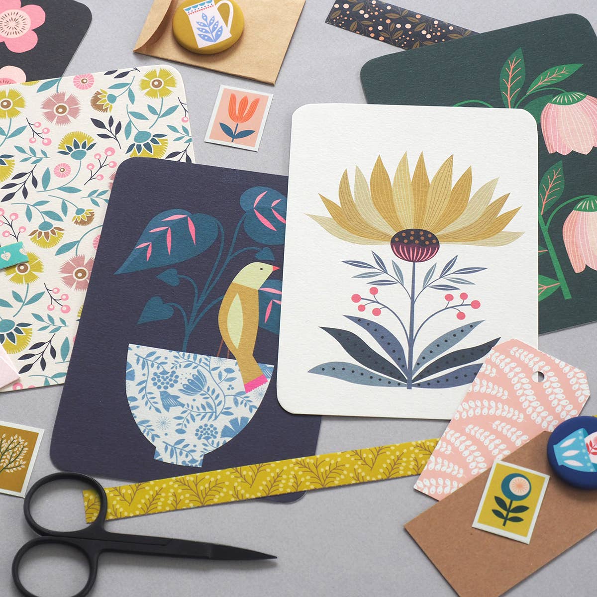 Carte postale - Bohême | Mini Labo