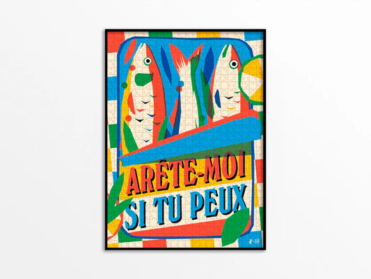 Puzzle 1000 pièces "Arête-moi si tu peux"
