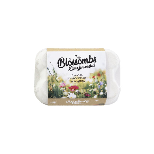 Boite de 6 bombes de fleurs colorées - Blossombs