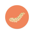 Sticker rond - Chenille