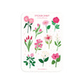 Feuille d'autocollants A6 - Fleurs sauvages