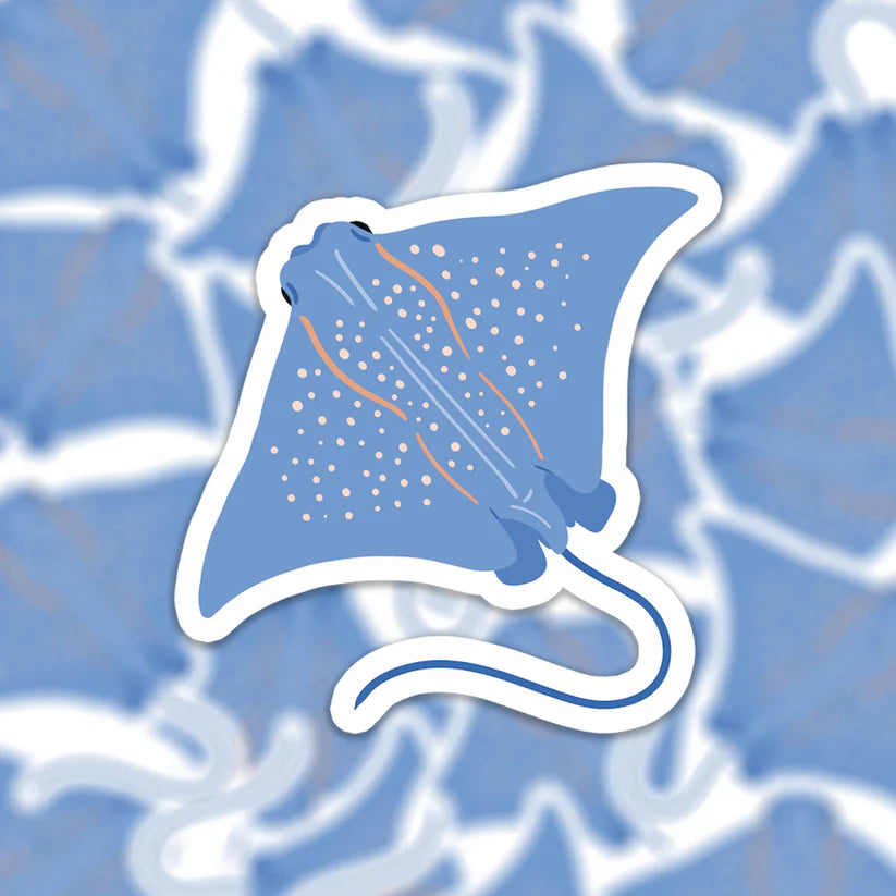 Sticker vinyle - Raie manta
