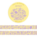 Washi Tape - Fleurs abstraites