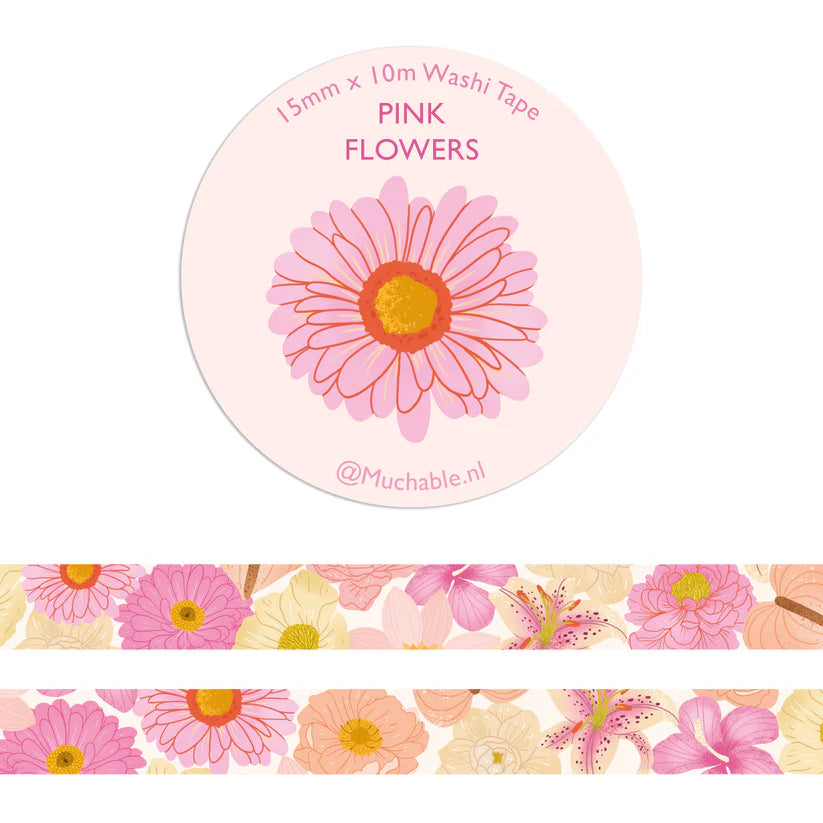Washi Tape - Fleurs