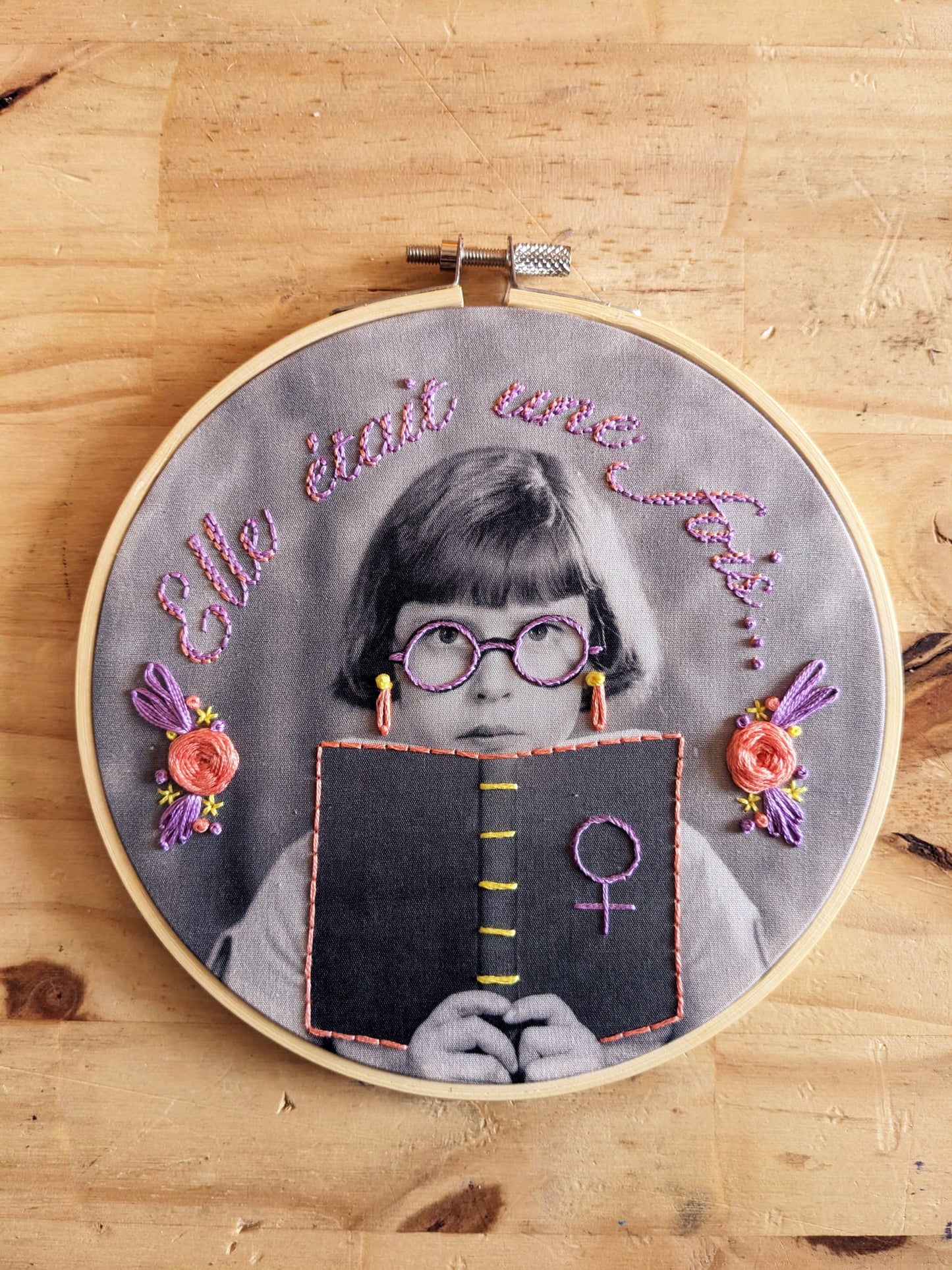 Kit de broderie "Elle était une fois ..."