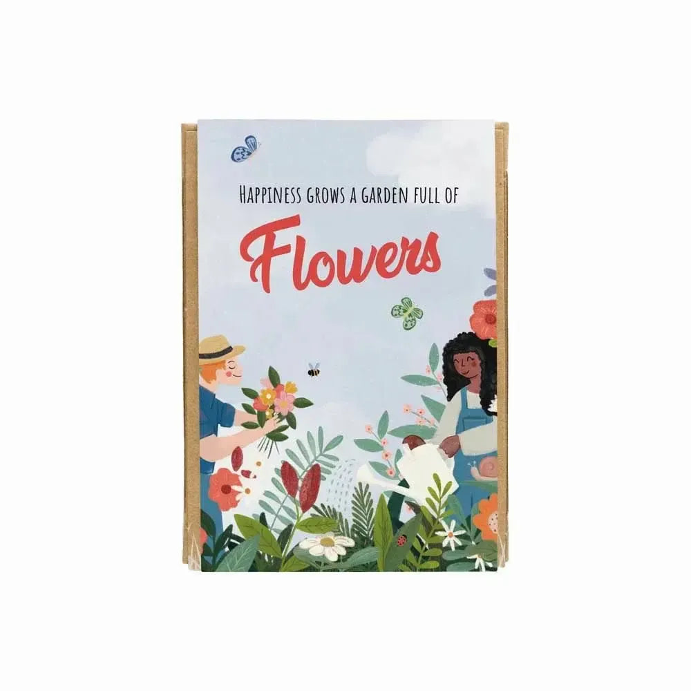 Coffret cadeau mini 4 bombes de fleurs colorées Flowers