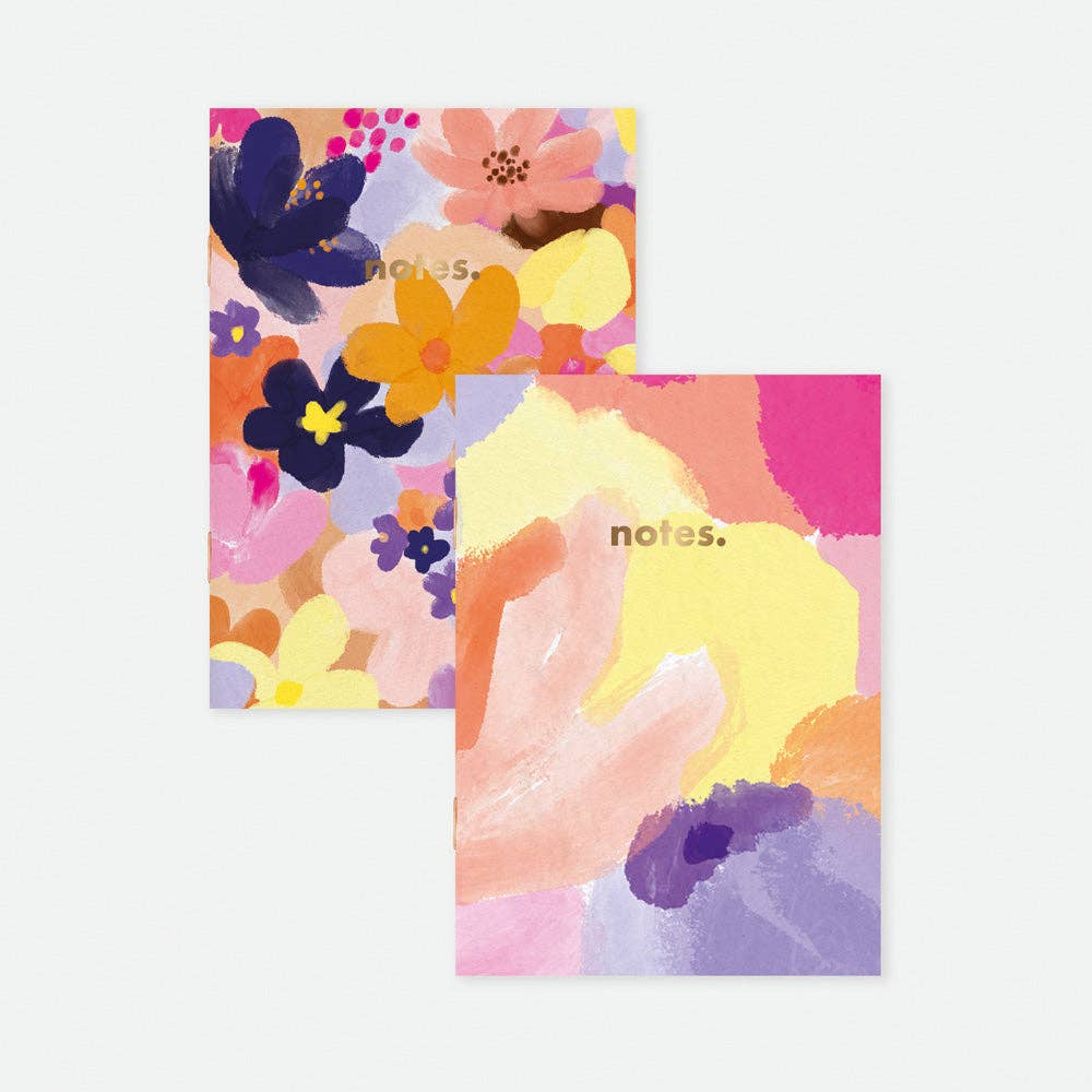 Duo de carnet "Flower Garden"