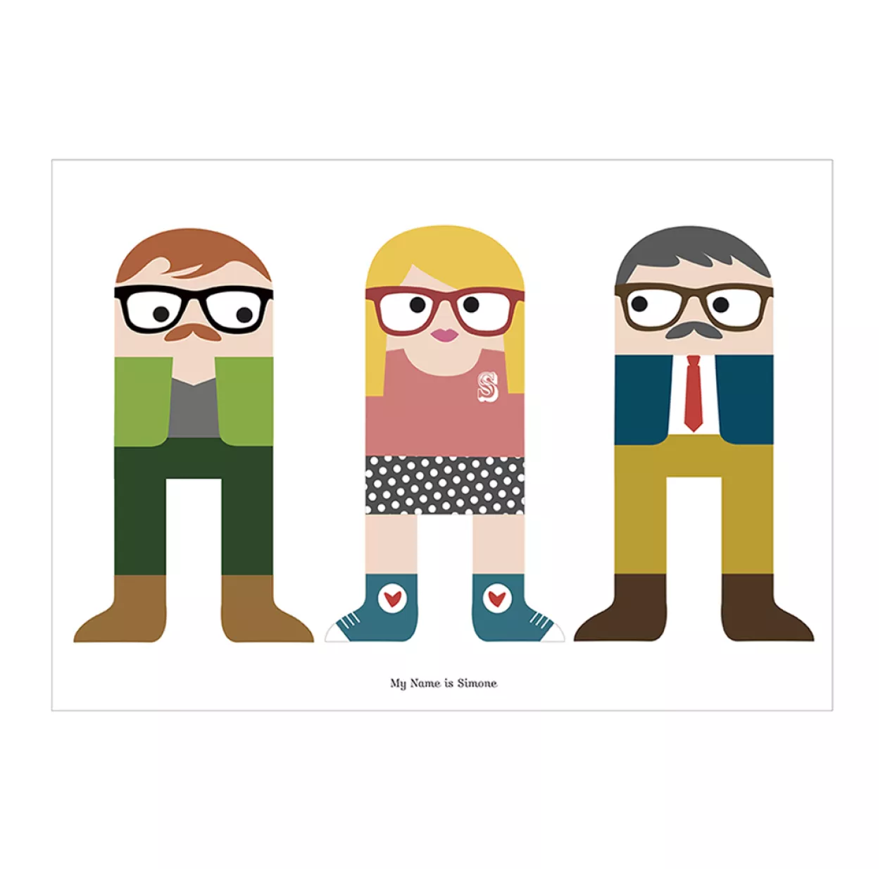 Affiche "Personnages"