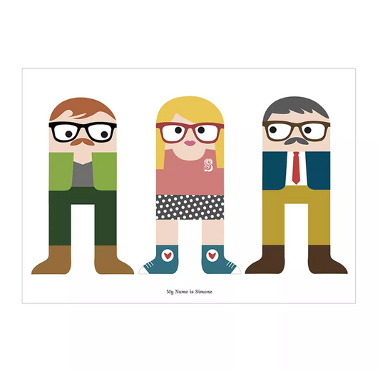 Affiche "Personnages"