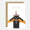Carte anniversaire "Whatever cat"