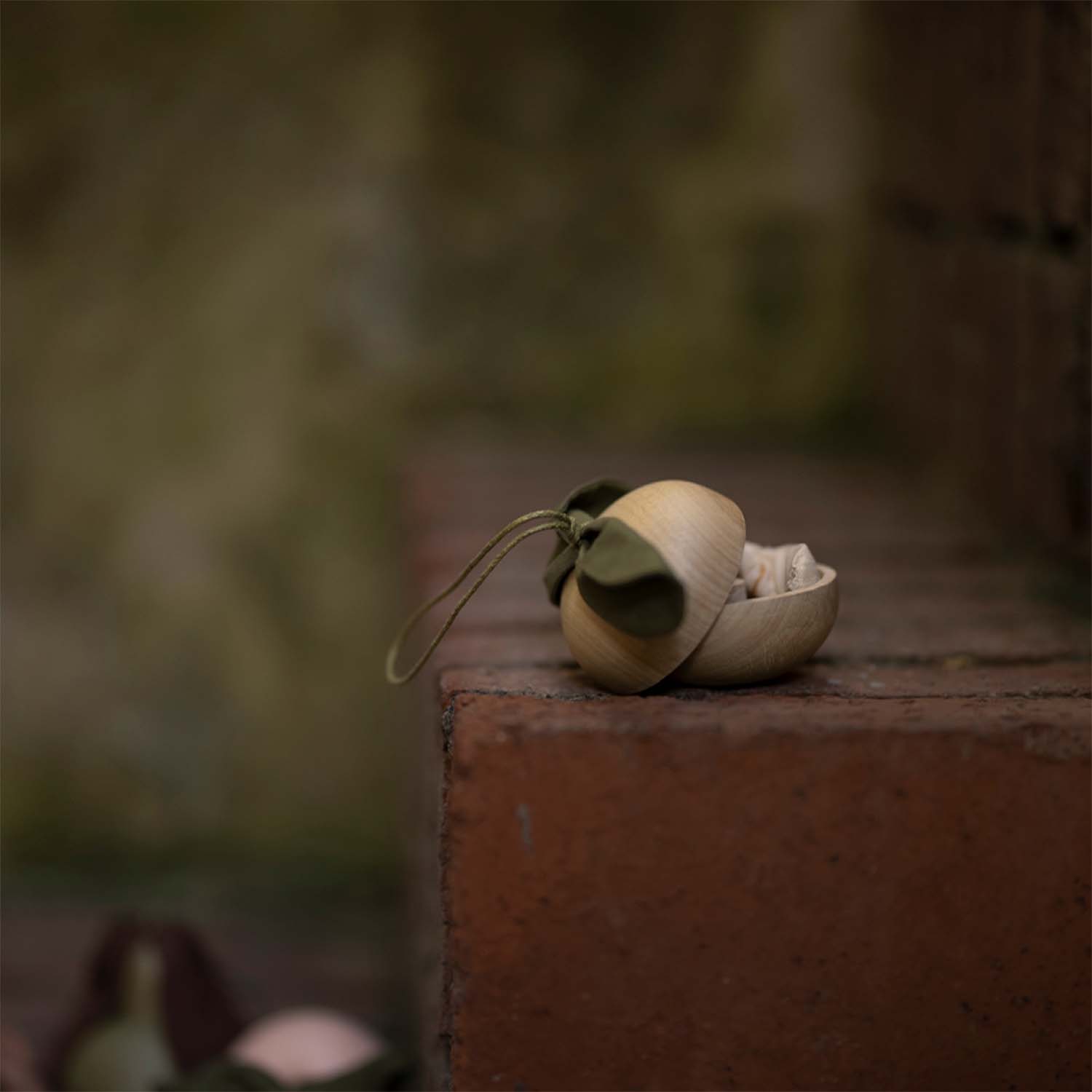Jeu d'histoire en bois - Pomme et son petit ami