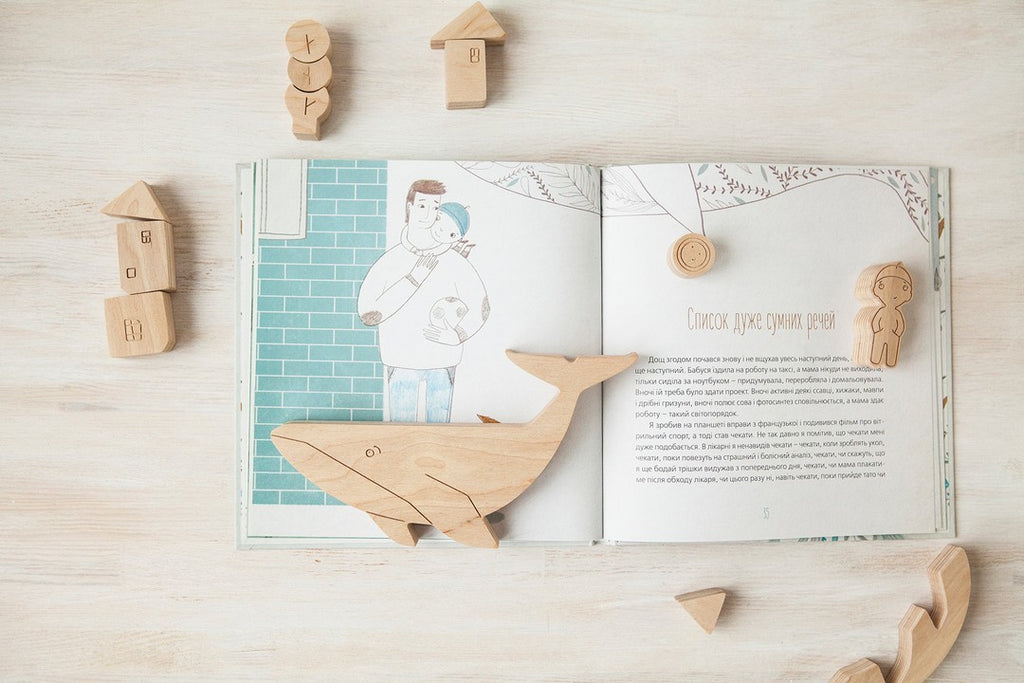 Jeu d'équilibre Histoires de la mer en bois