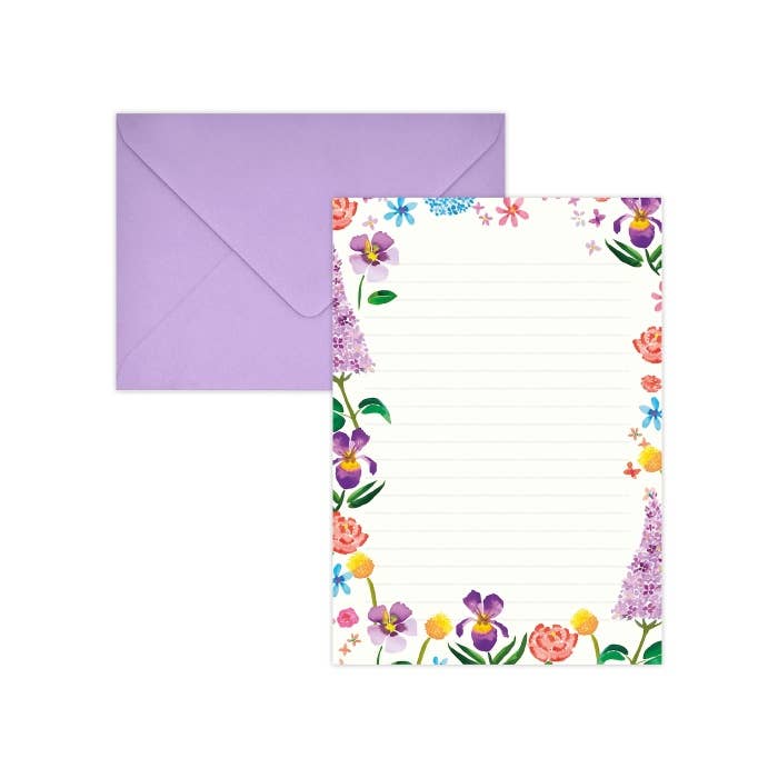 Coffret de Papier à Lettre Botanique