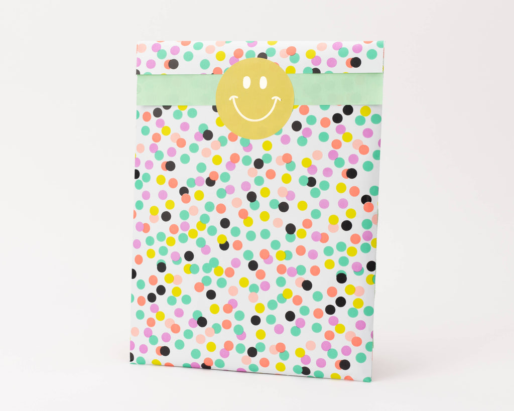 Pochette cadeau - confetti (grand)