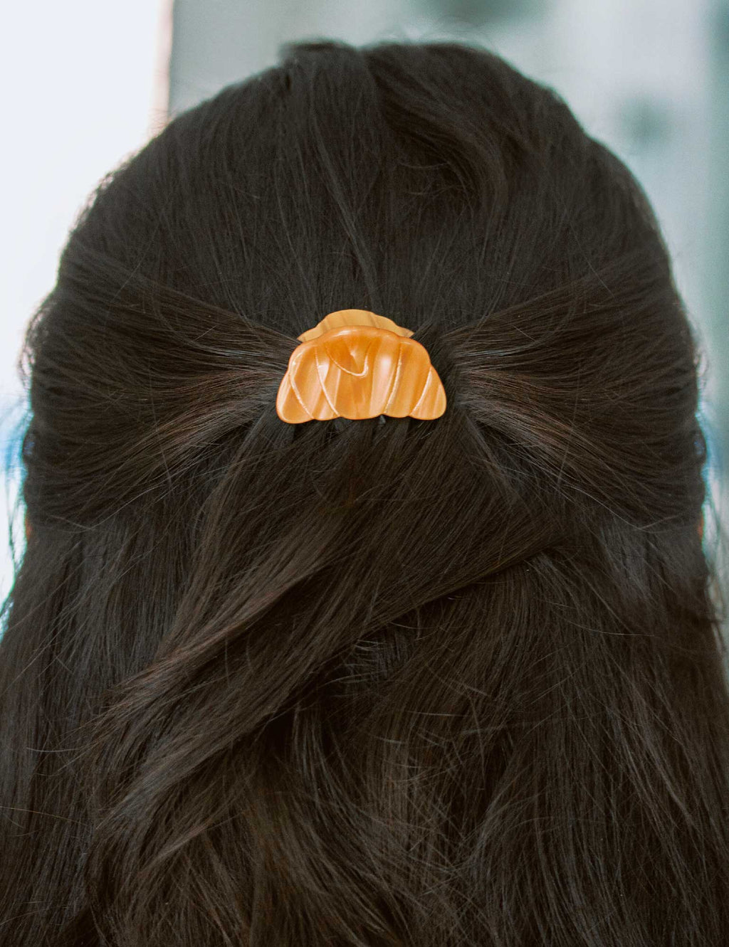 Pin's - Pince à cheveux Mini Croissant