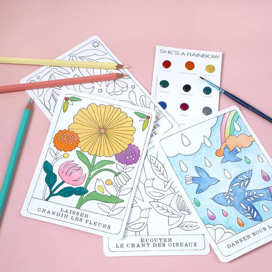 Kit de coloriage "Joies quotidiennes"