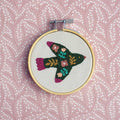 Kit à broder motif oiseau - Mini Labo