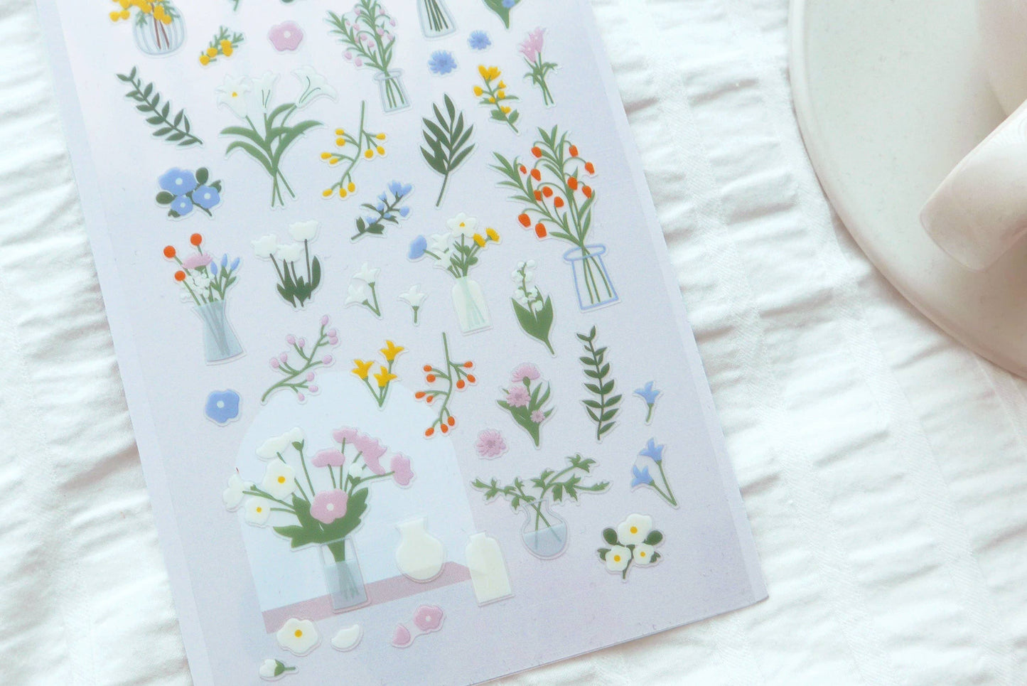 Planche stickers "Fleurs"