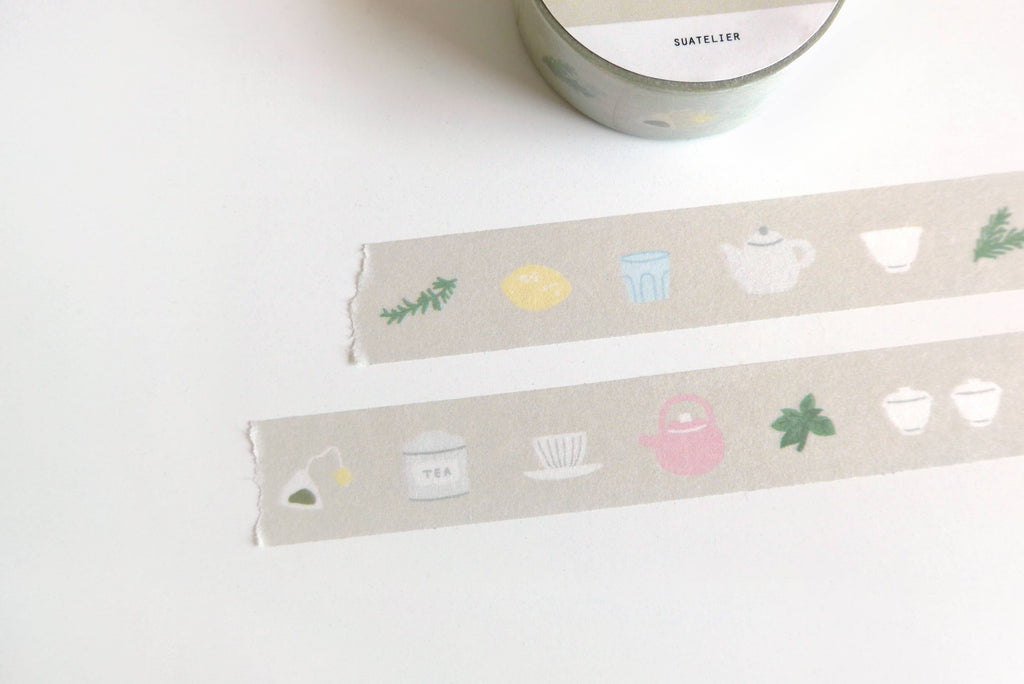 Washi tape - Tea Time