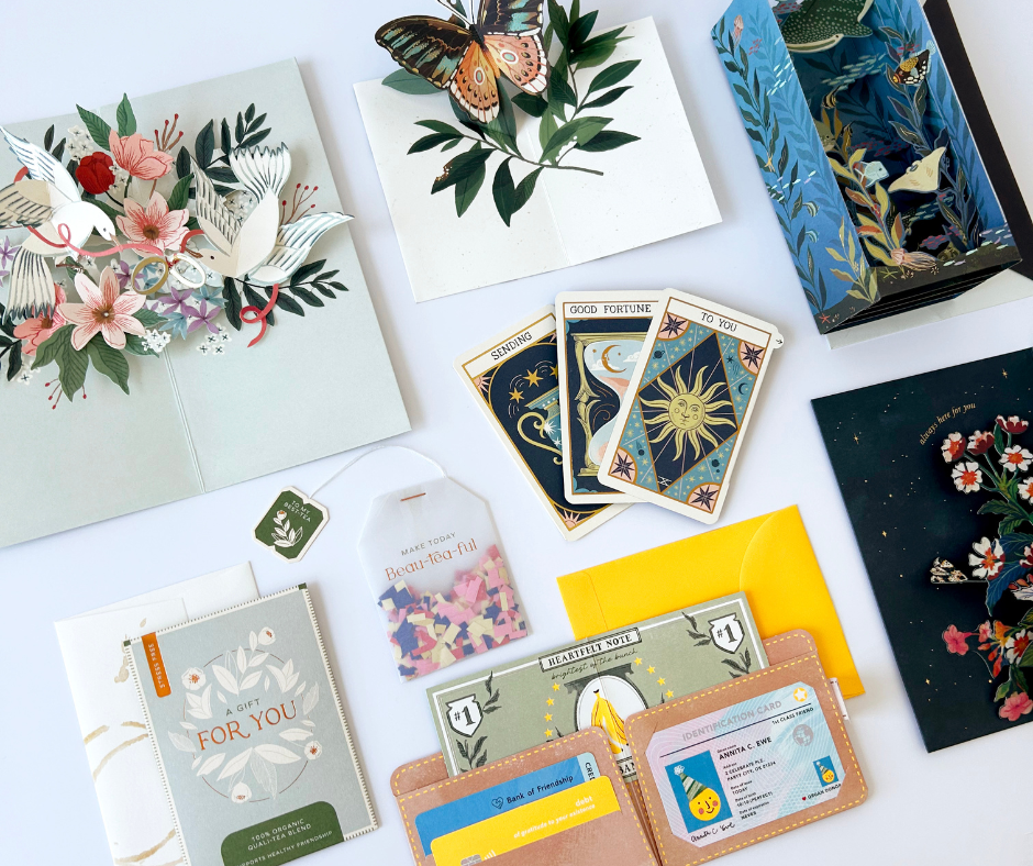 Carte pop-up Fais infuser la fête !