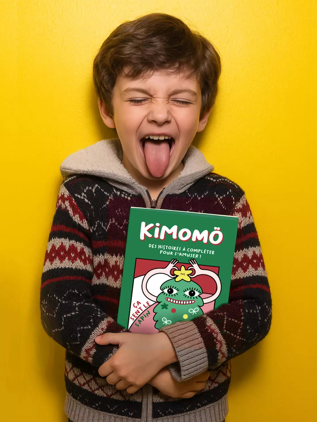 Livre jeu enfants KIMOMÖ ça sent le sapin !
