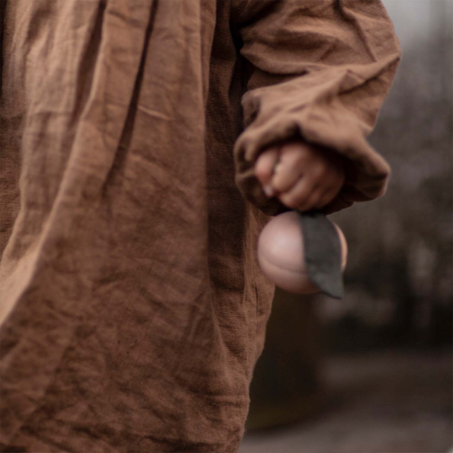 Jeu d'histoire en bois - Pomme et son petit ami