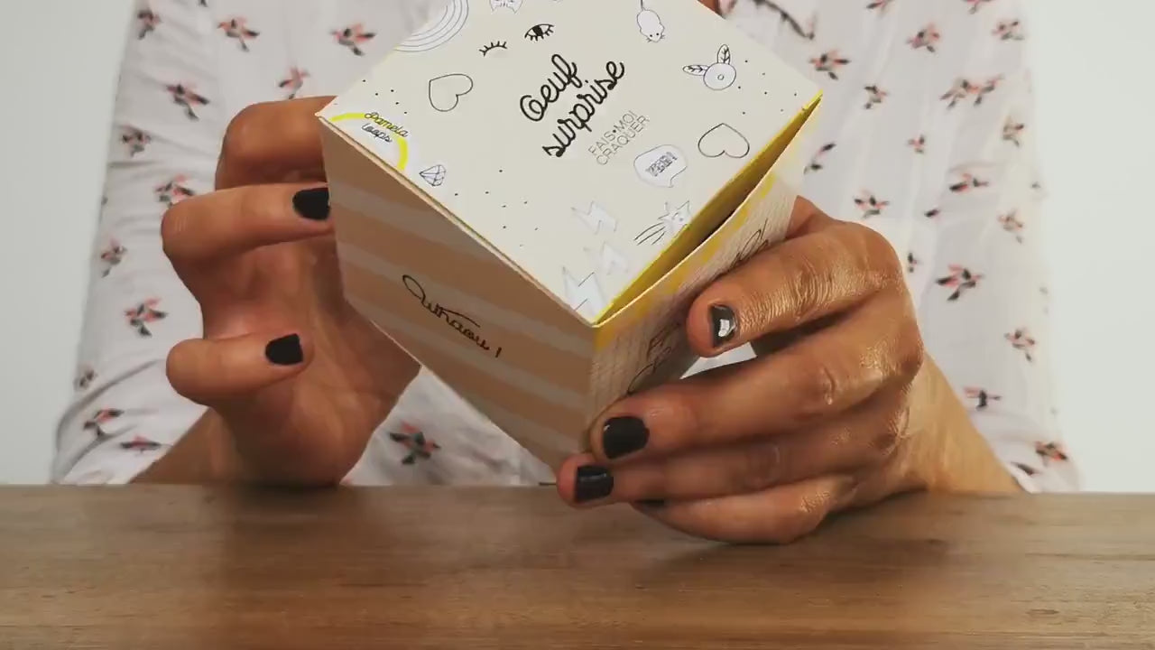 Boite à message oeuf annonce grossesse - Pamela Loops