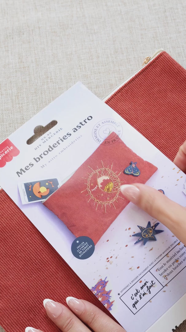 Kit broderie - Mes broderies astro
